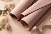 Лента красная, рулон 10м